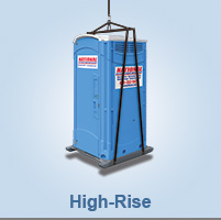High Rise Porta Potty