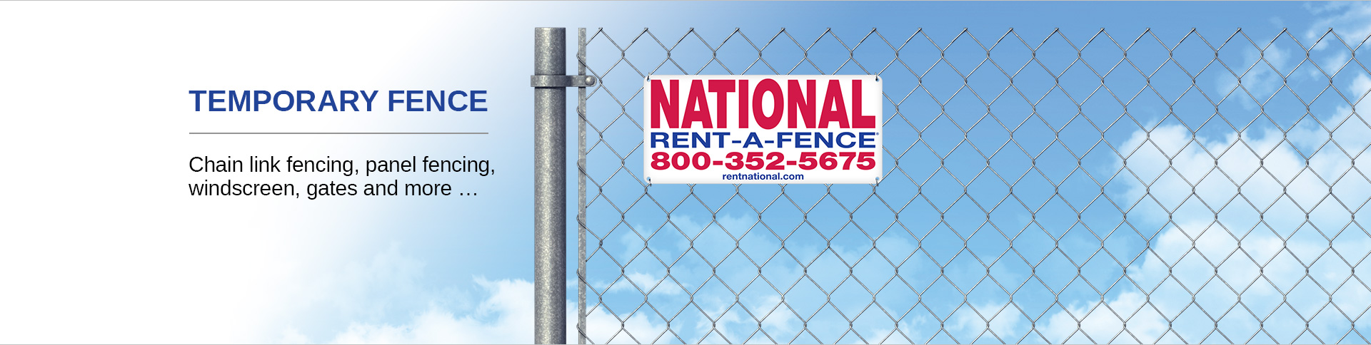 Temporary Fence for Construct