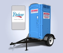 Towable Deluxe Toilet (with Sink)