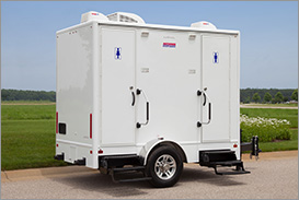 2-Station Restroom Trailer