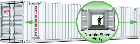 40 ft Portable Storage Container in Atlanta