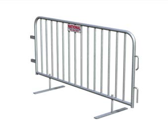 Pedestrian Barricades for Crowd Control