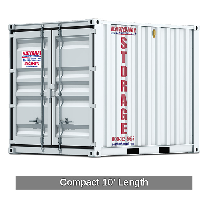 10 ft mobile storage container events