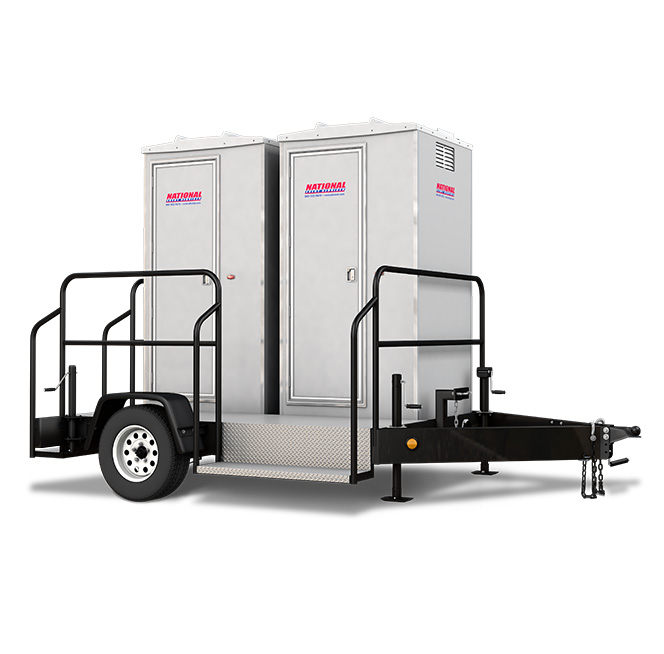 2 stall restroom trailer events