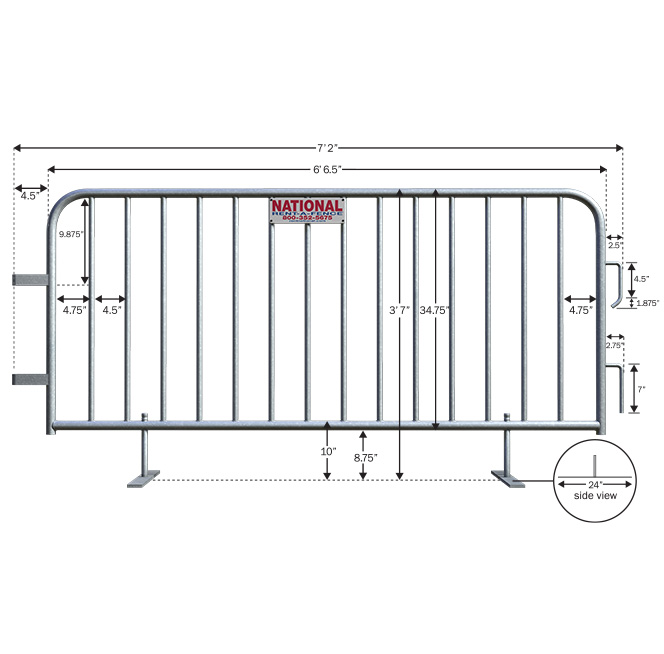 Crowd Control Barriers