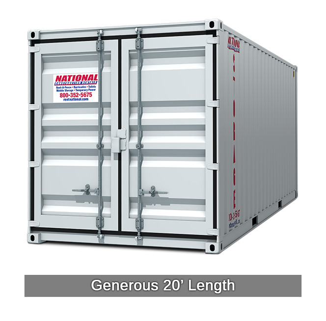 20 ft mobile storage container