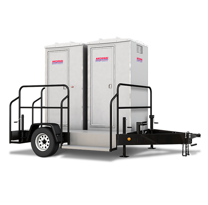 2 stall restroom trailer