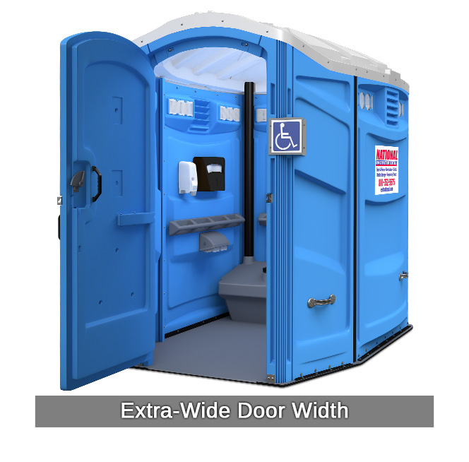 ADA portable restroom