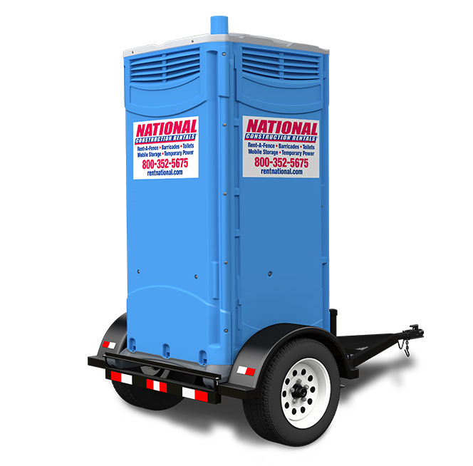 rent towable portable toilet