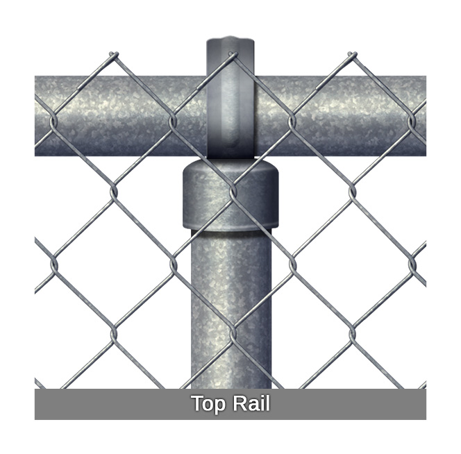 Chain Link Fencing Top Rail