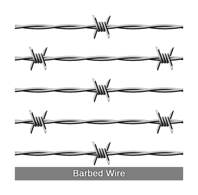 Temporary Fence Barbed Wire