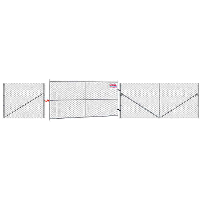Chain Link Fence Gate for Rent
