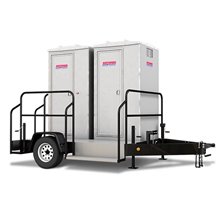 2 stall restroom trailer events
