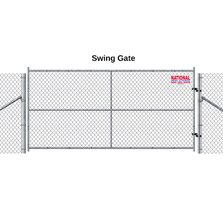 Swing Gate for Rent a Fence events