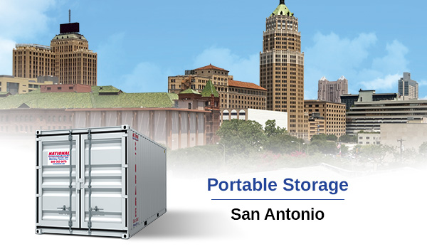 Portable Storage Containers, San Antonio, San Marcos & New Braunfels, TX