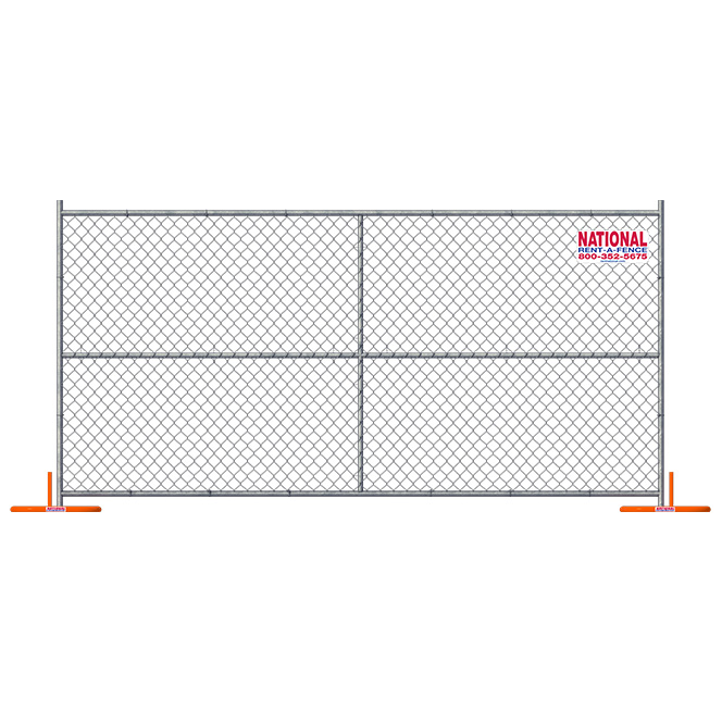 Chain Link Fence with Stand
