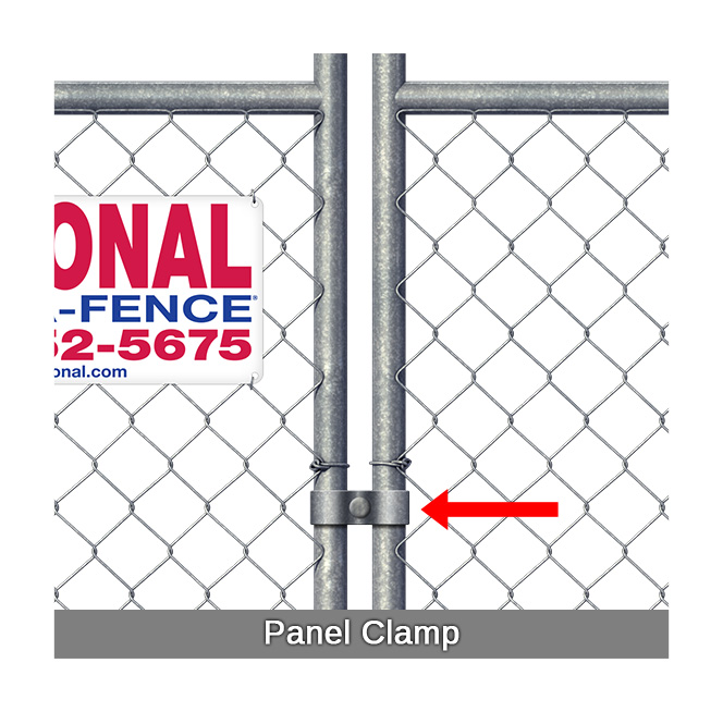 Chain Link Fence Panel Clamp
