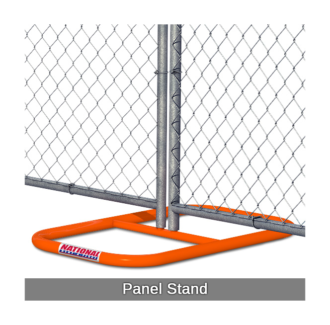 Temporary Fencing with Panel Stand